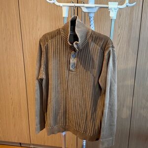 Weatherproof Men's Tan Turtleneck Sweater